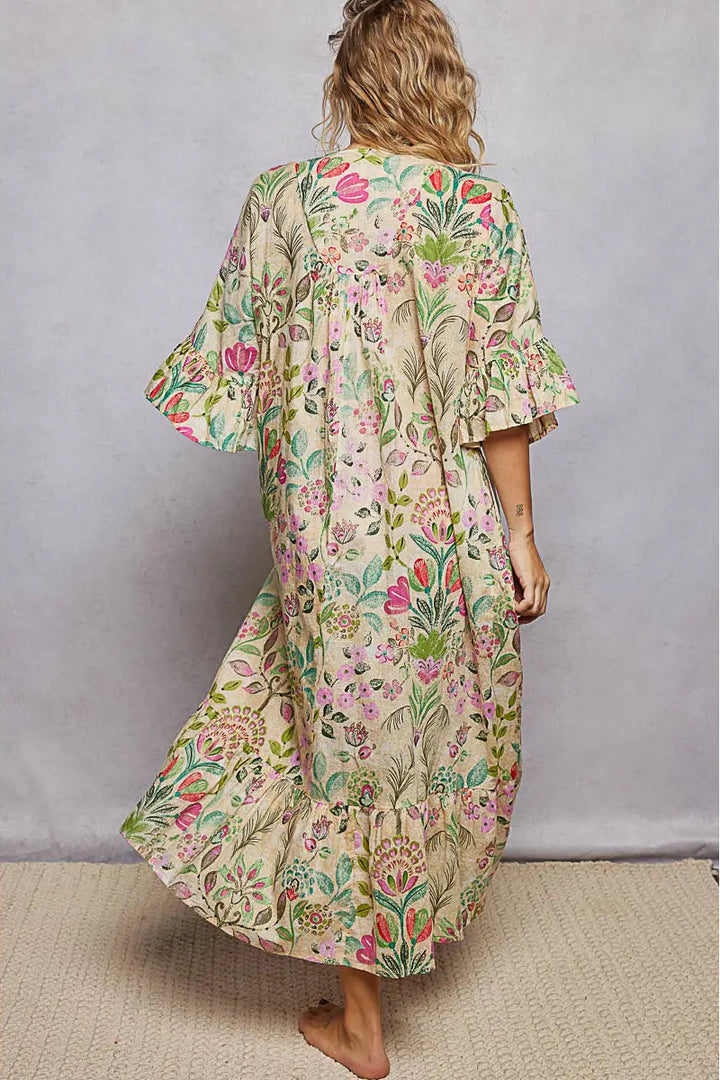 Paradise Bloom Maxi Dress