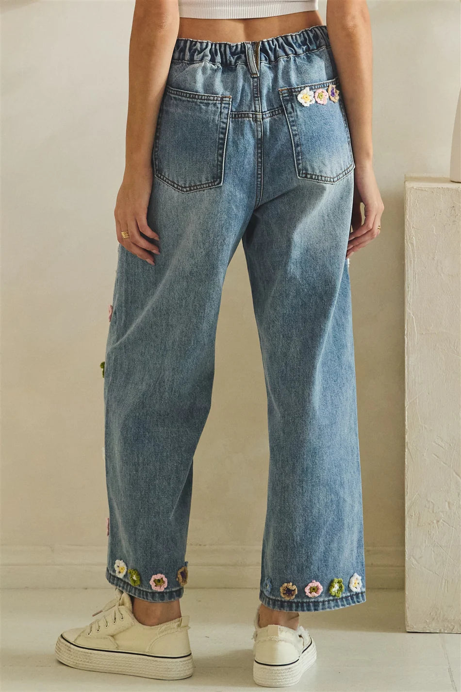 Blossom Fields Denim Jeans
