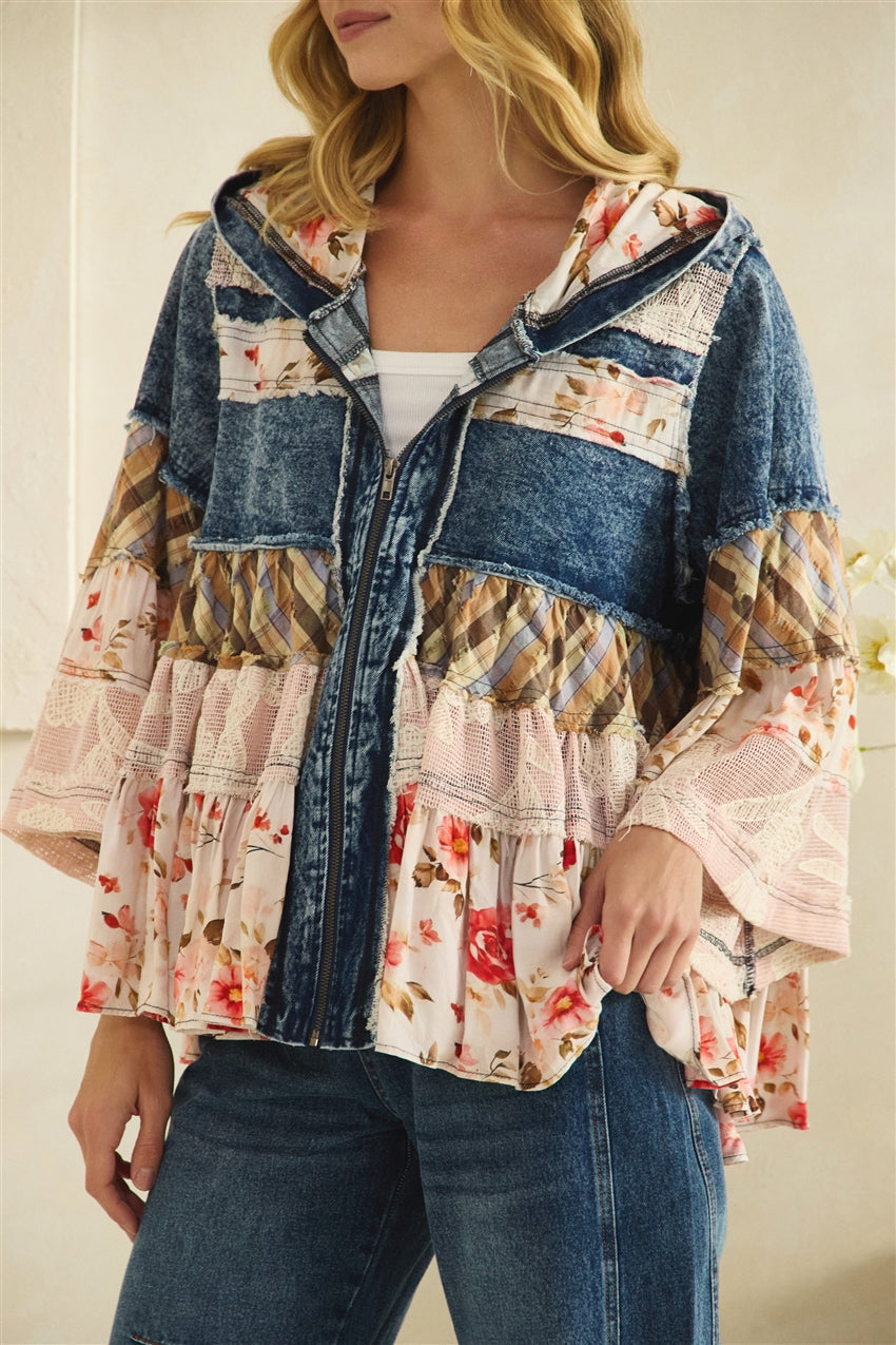 Prairie Rose Patchwork Jacket