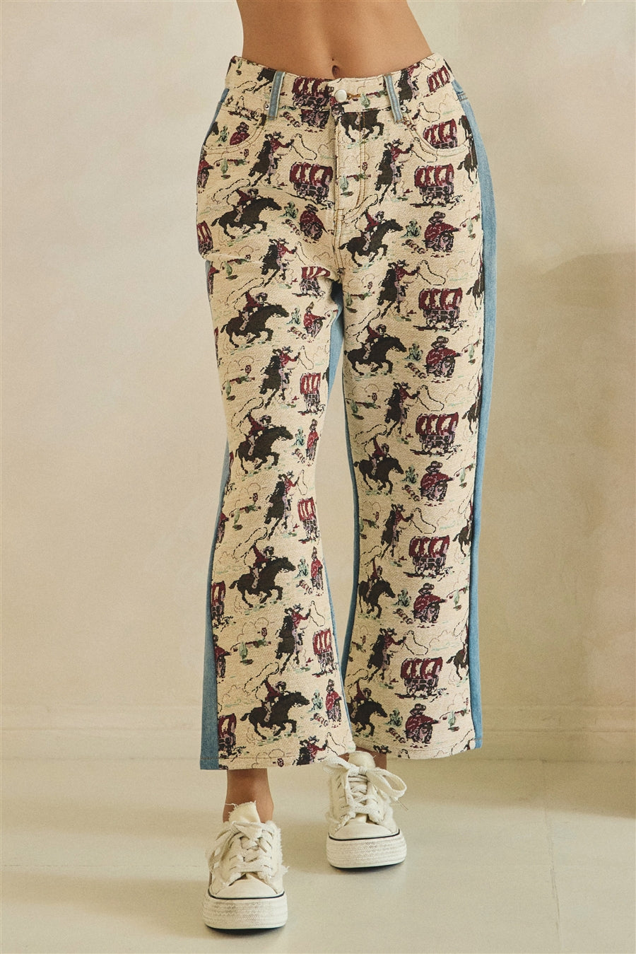 Lasso & Trail Tapestry Jeans