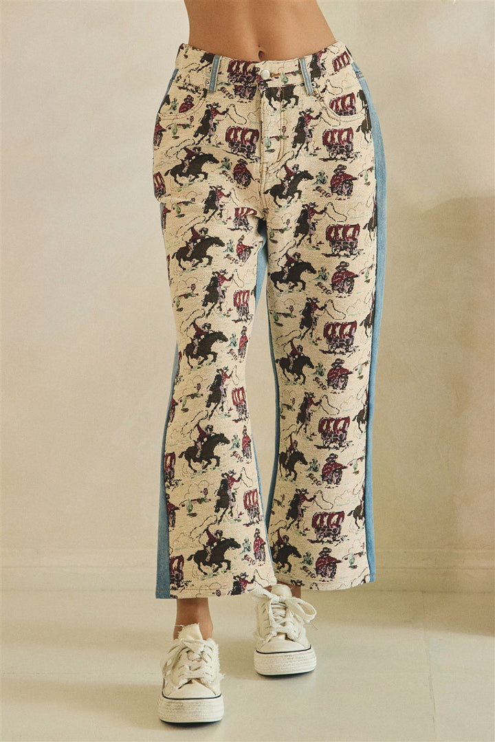Lasso &amp; Trail Tapestry Jeans