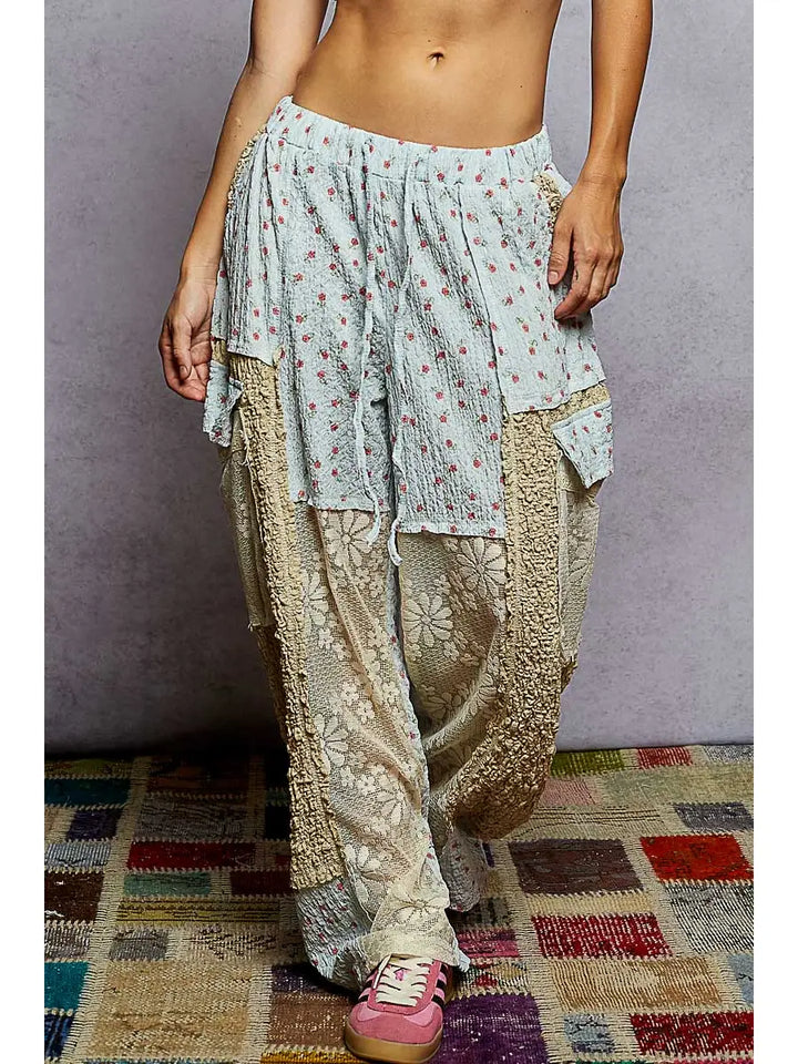 Petals And Lace Prairie Pants