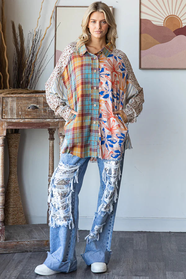 Sunset Harmony Blouse