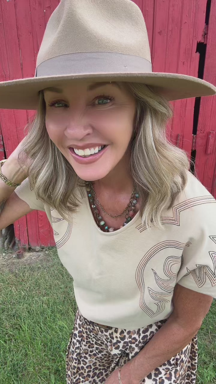 Boot Stitch Top