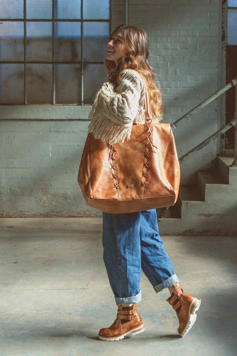 Bed|Stu Rebekah Tan Rustic Tote