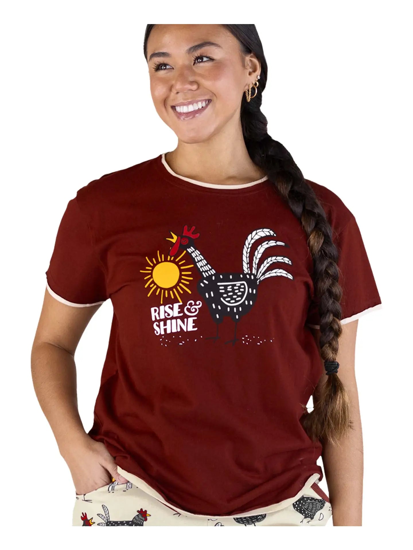 Rise And Shine Cotton Pajama Set