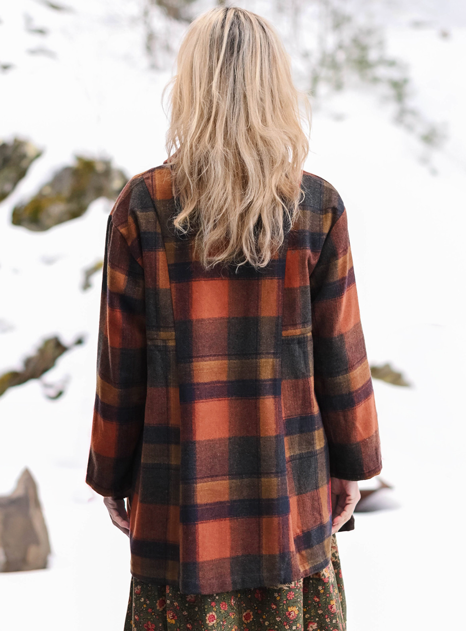 Rustic Ember Coat by April Cornell