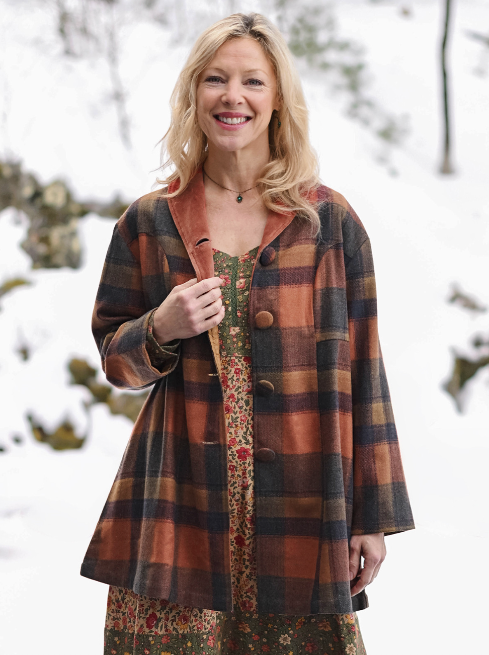 Rustic Ember Coat by April Cornell