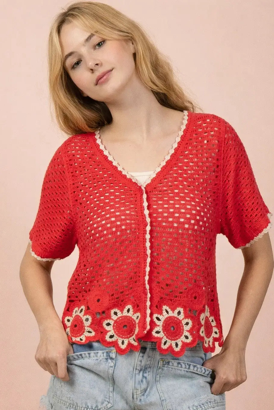 Sante Fe Sunset Crochet Cardigan