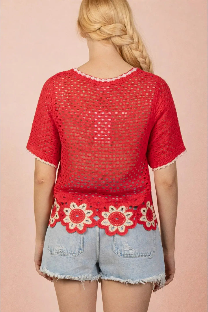 Sante Fe Sunset Crochet Cardigan