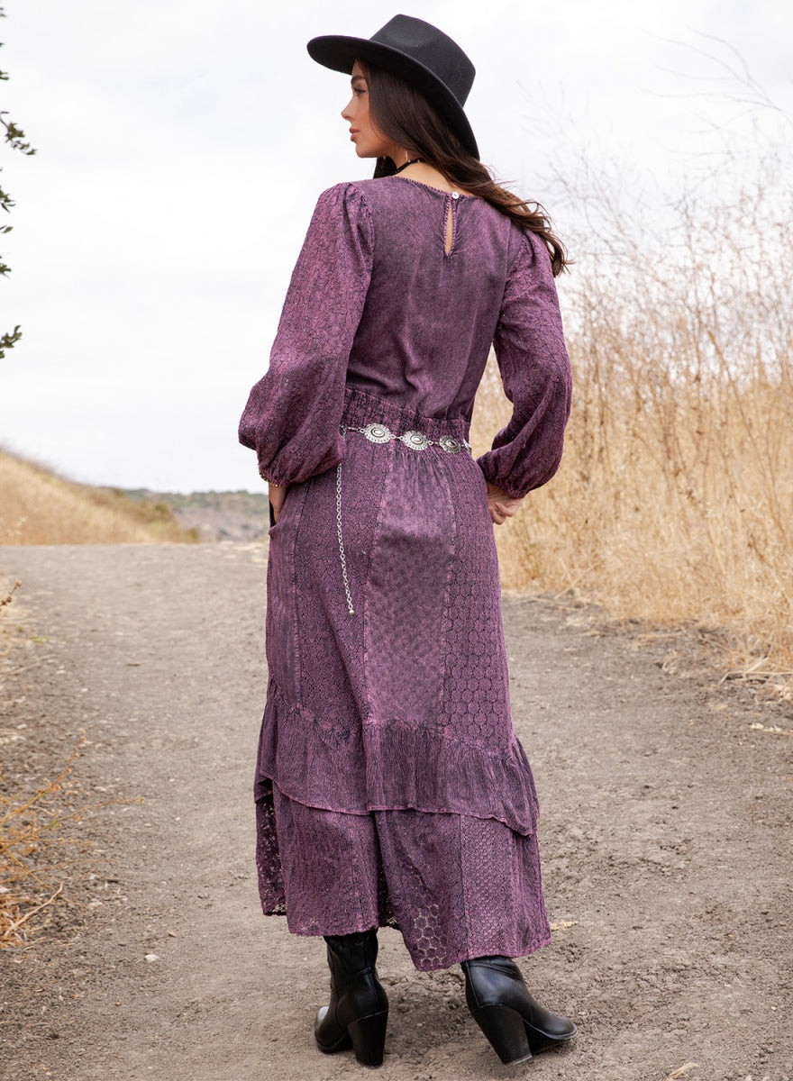 Wandering Mulberry Cotton Dress
