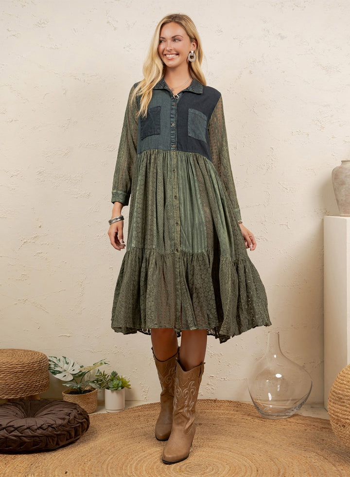 Fernwood Denim Dress