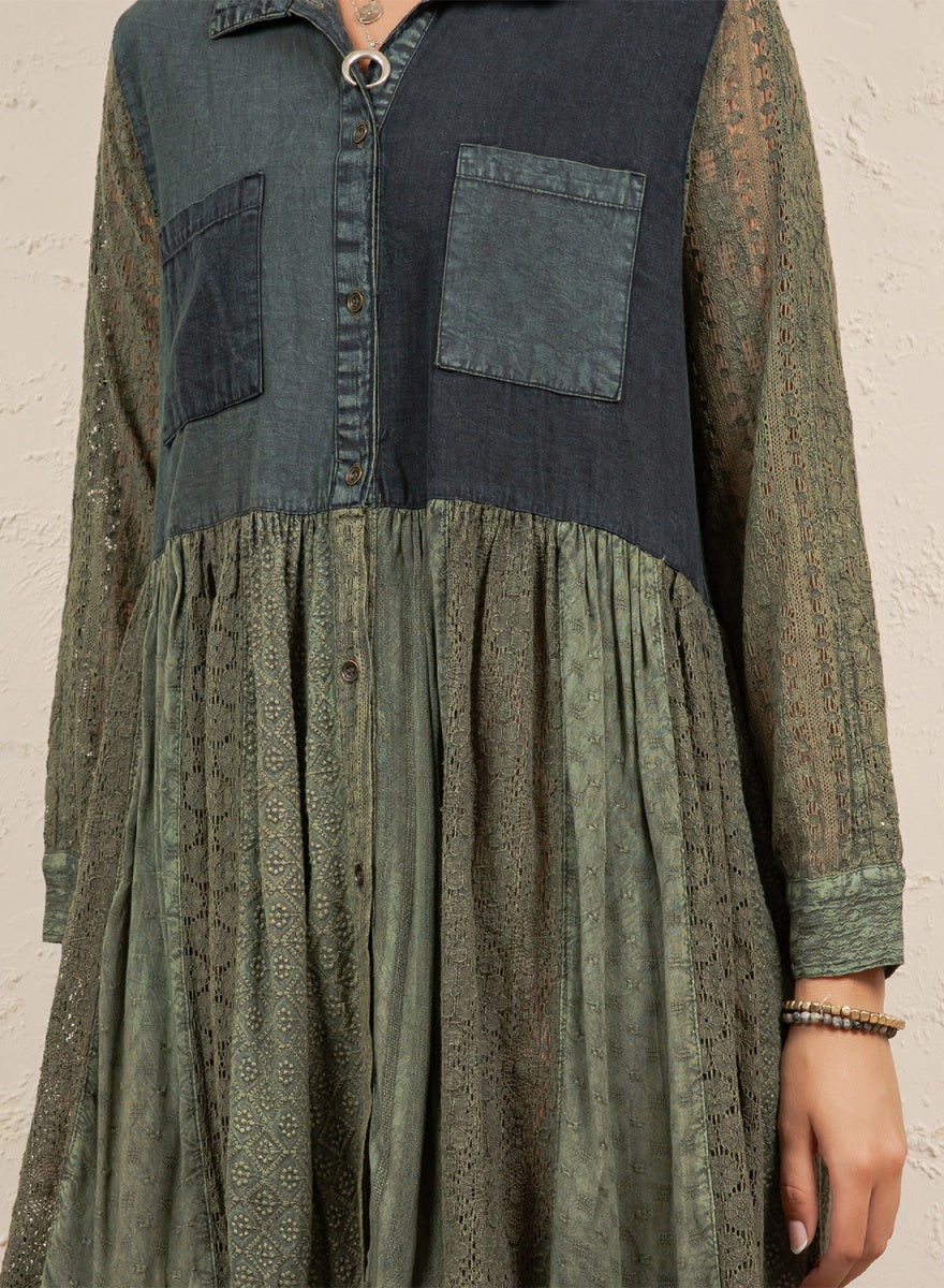 Fernwood Denim Dress