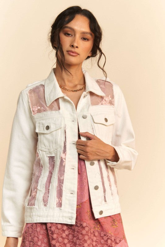 Sheeriously Cute Denim Jacket