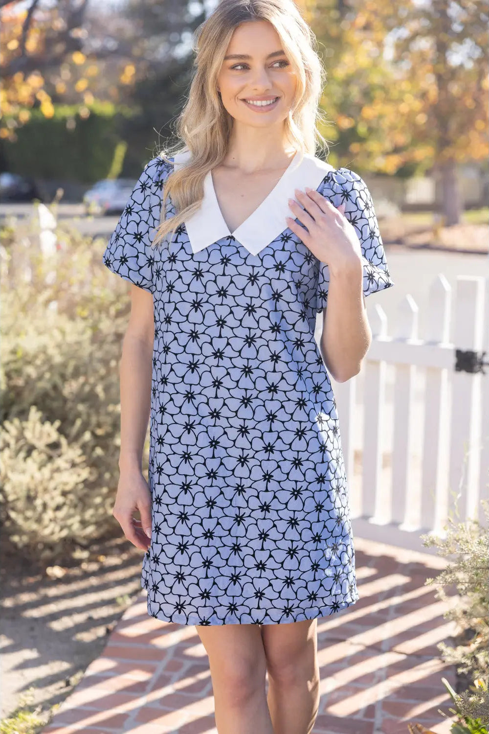 Shimmer And Stem Sky Blue Shimmer Dress