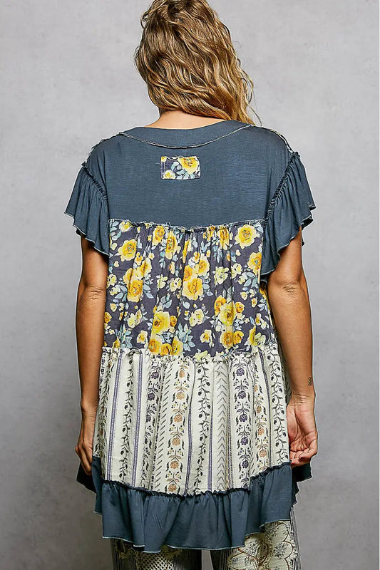 Soft Serenade Midnight Blue Tunic