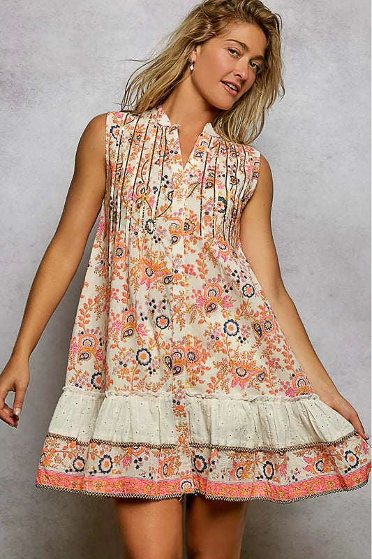 Sorbet And Sequins Dress