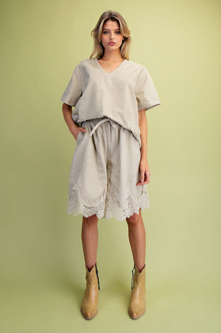 Heritage Lace Cotton Top