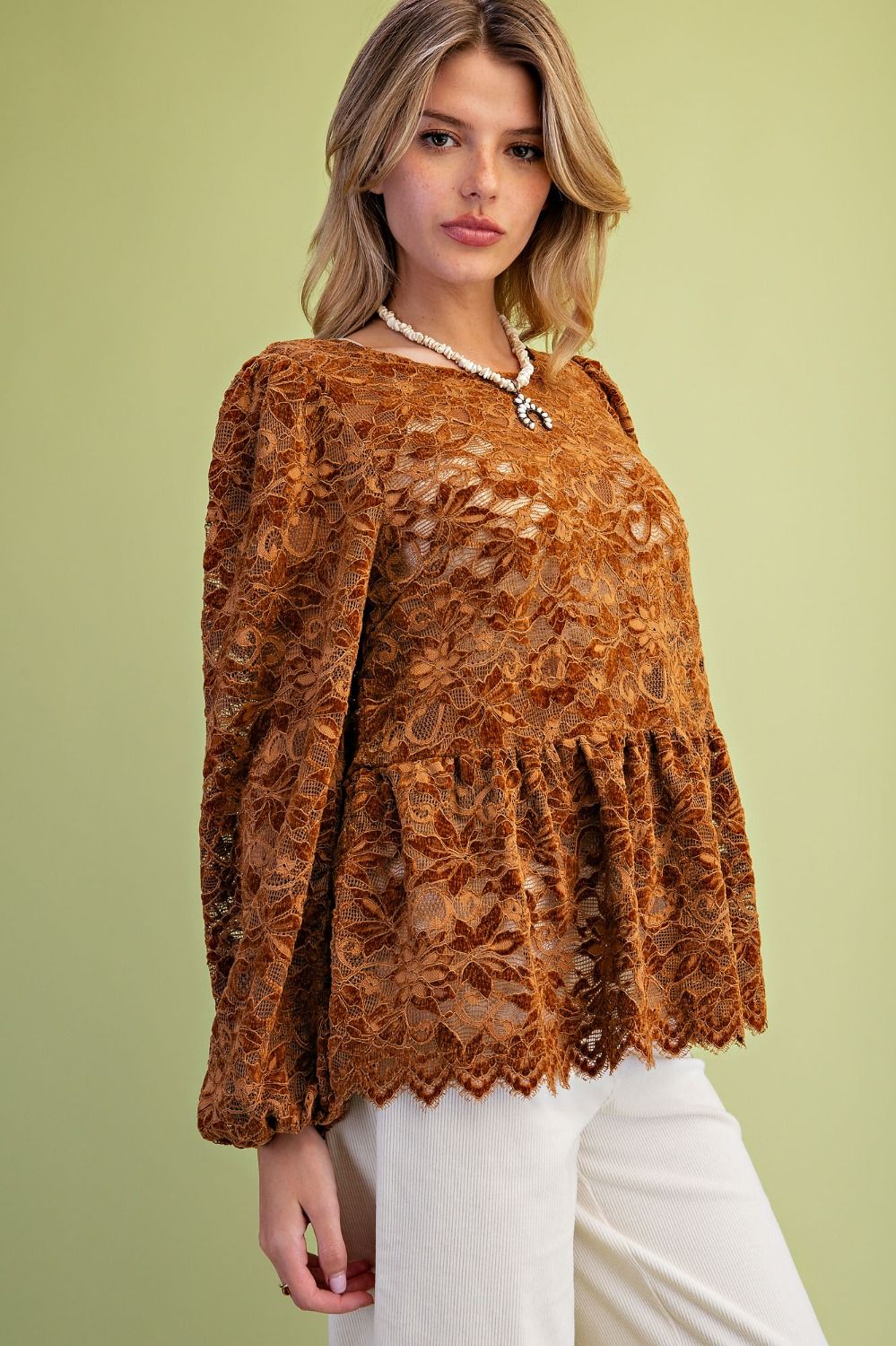 Golden Petal Blouse