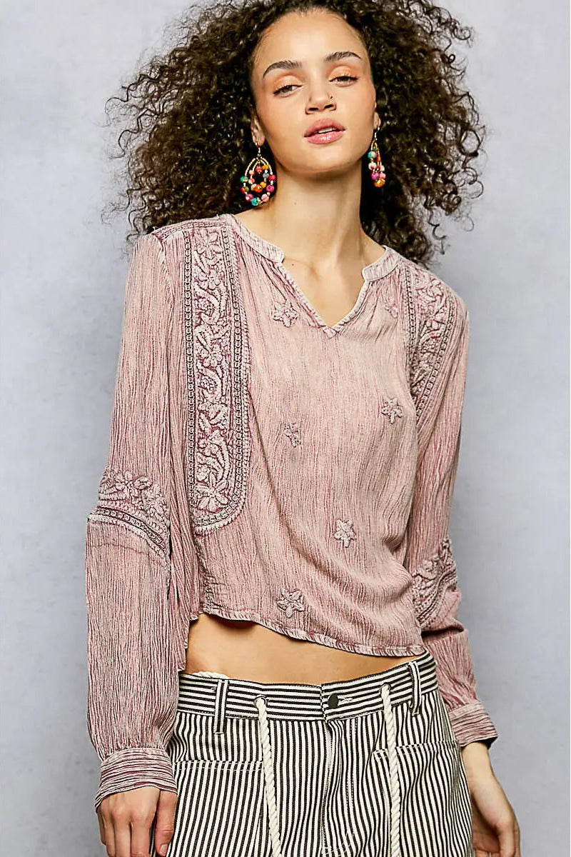 Sweetwater Blush Blouse