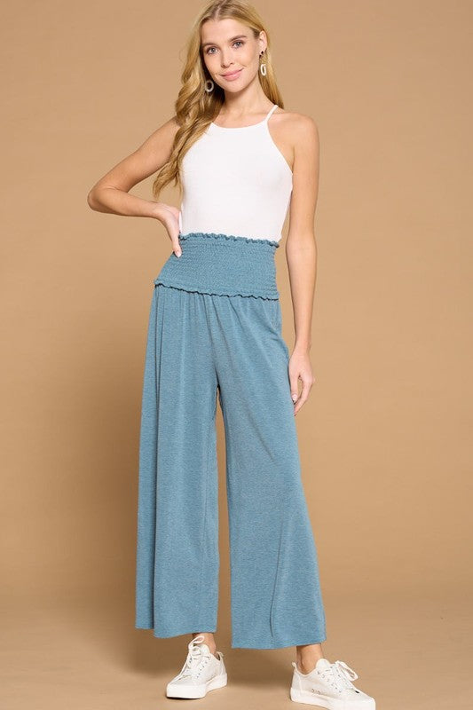 Go With The Flow Teal Pants