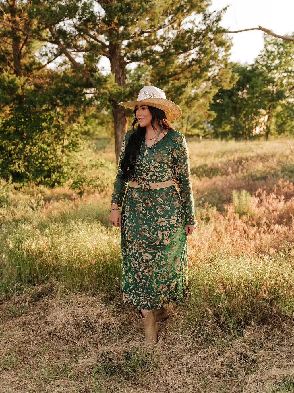 Golden Hour Garden Dress