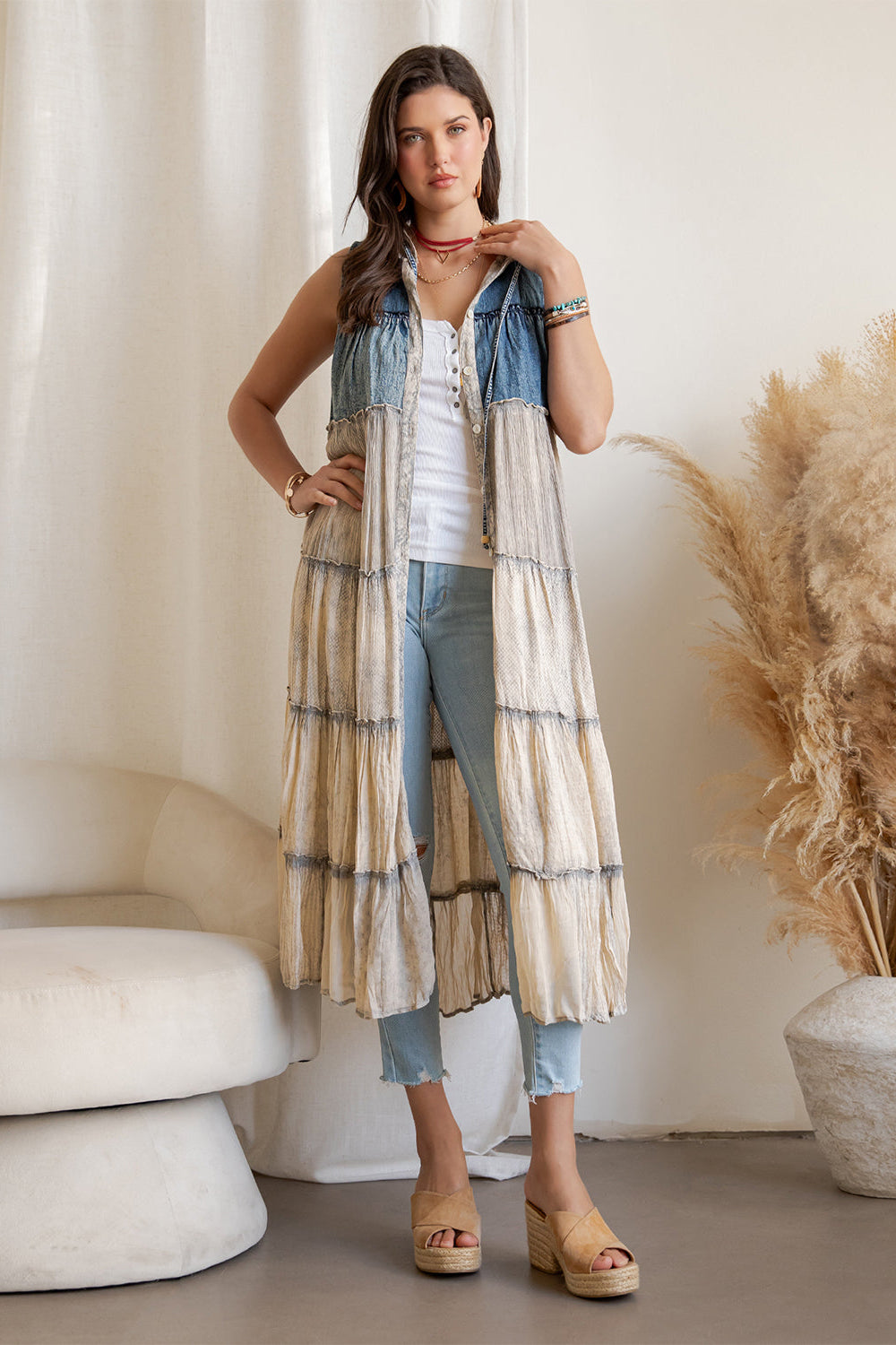 Willow Path Latte Hooded Jacket
