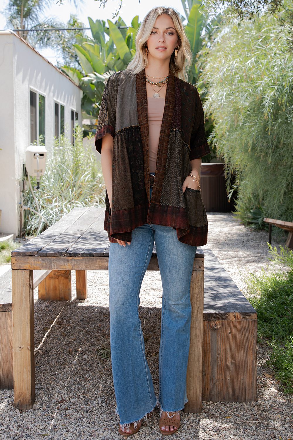 Amber Dusk Kimono Shrug