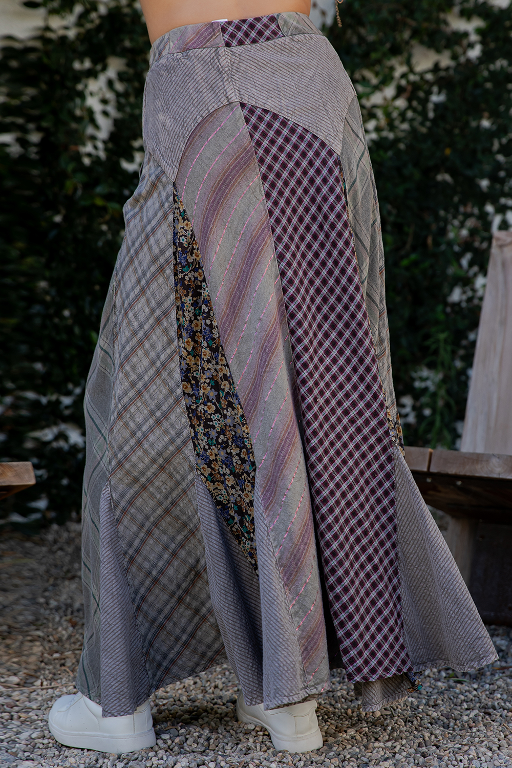 Folk Song Cotton Skirt