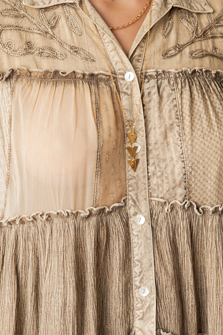 Sand Dune Tiered Top