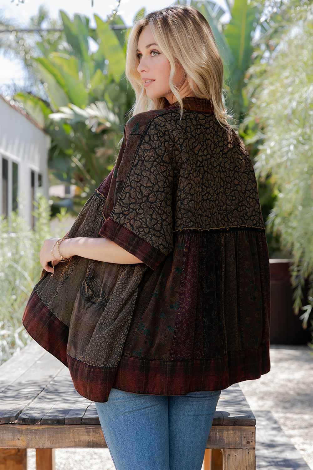 Amber Dusk Kimono Shrug