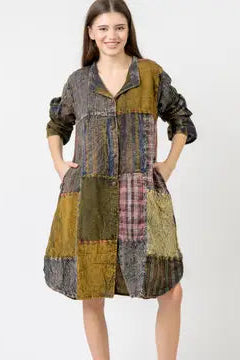 Wander &amp; Weave Patchwork Dress