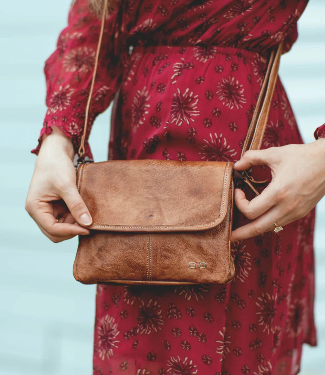 Bed|Stu Ziggy Tan Rustic Handbag